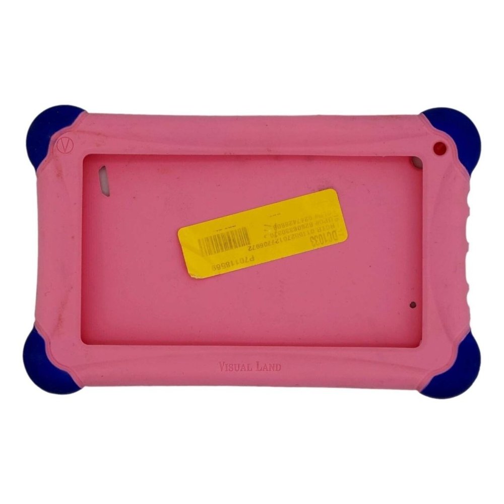 Visual Land Protective Safety Bumper Pink For Prestige 7 Pro & Elite Tablets New